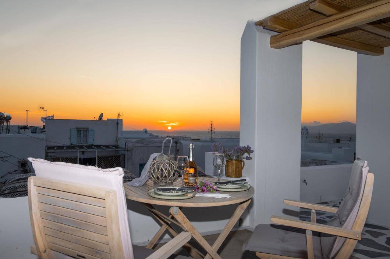 Serene Myconian House Mykonos Town Exterior foto